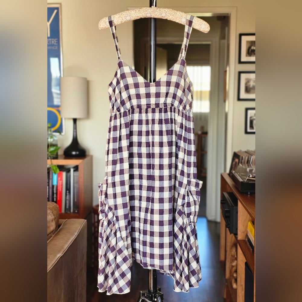 Walter Gingham Cotton Sun Dress